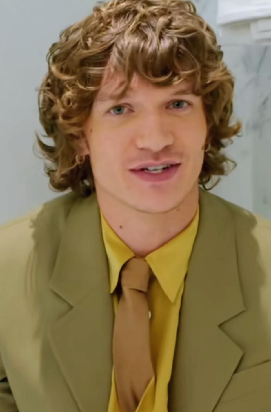 Connor Storrie wearing it