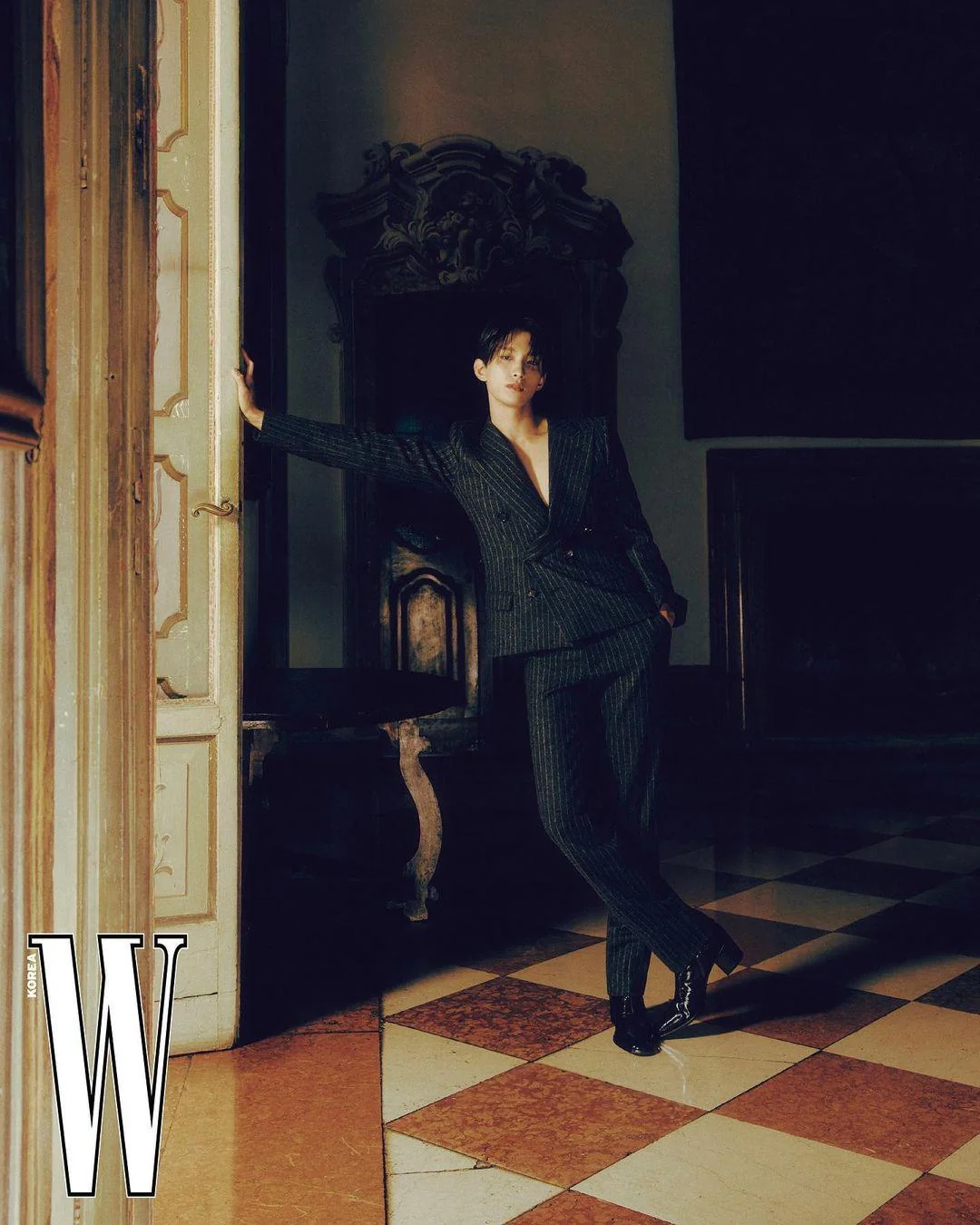 231026 DK for W Korea x Bally (November 2023 issue pictorial)