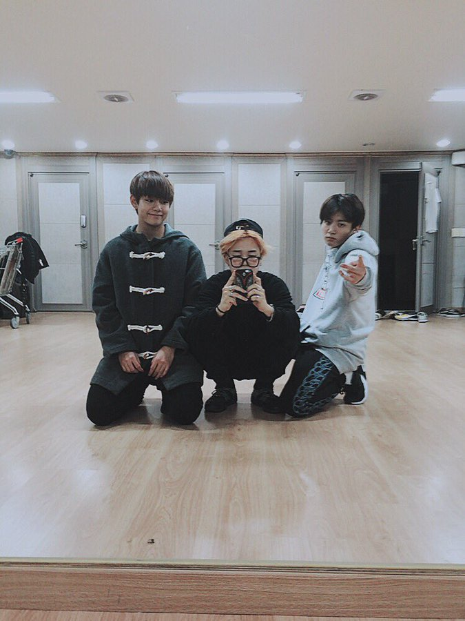 Maknae Line in the Practice Room - 20 February 2016