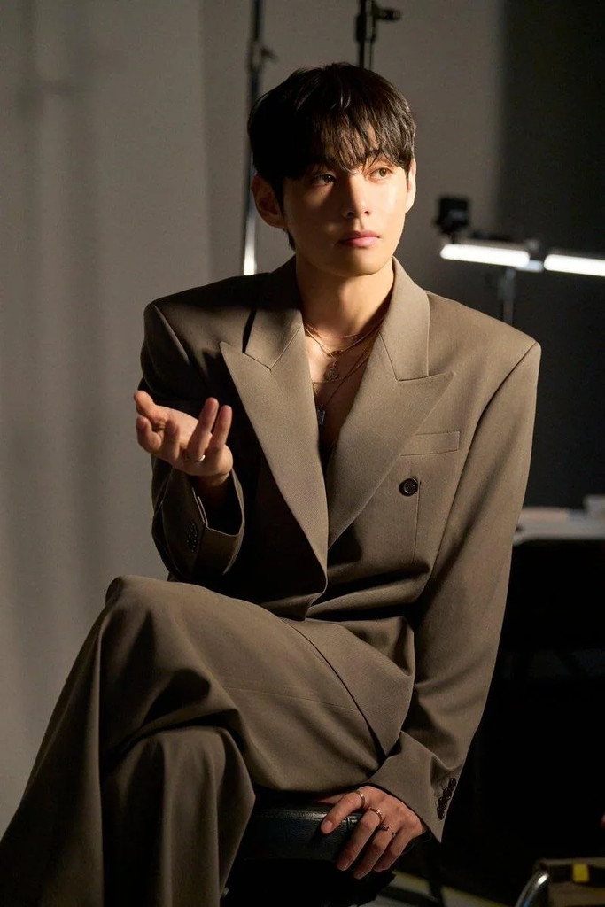 Tae during a photoshoot