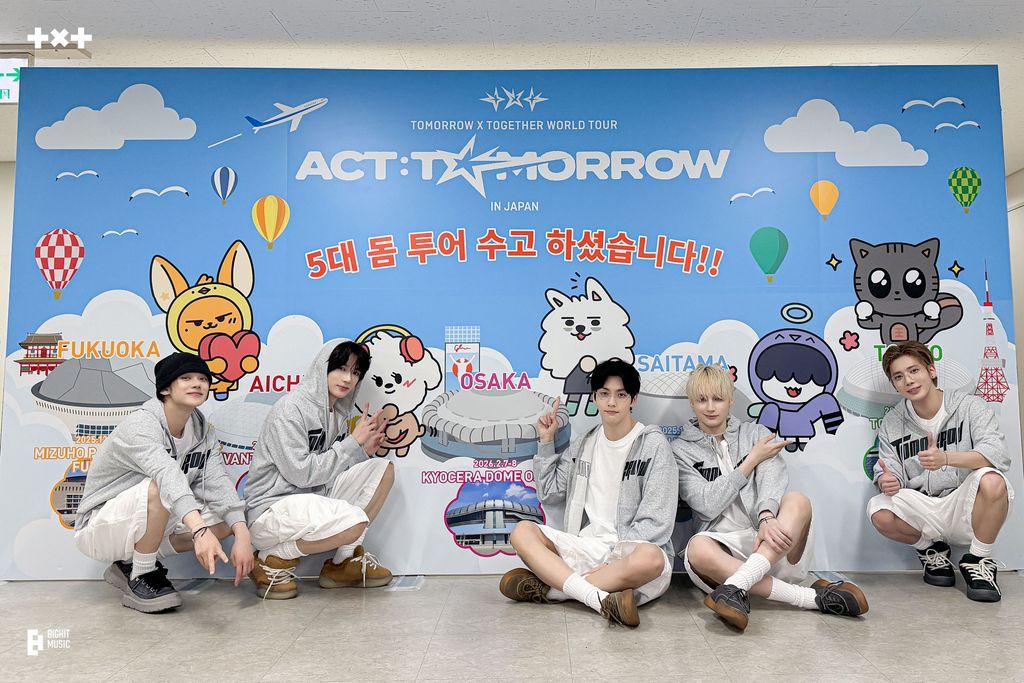 <ACT: TOMORROW> Backstage Photo Sketch - Backstage in Osaka