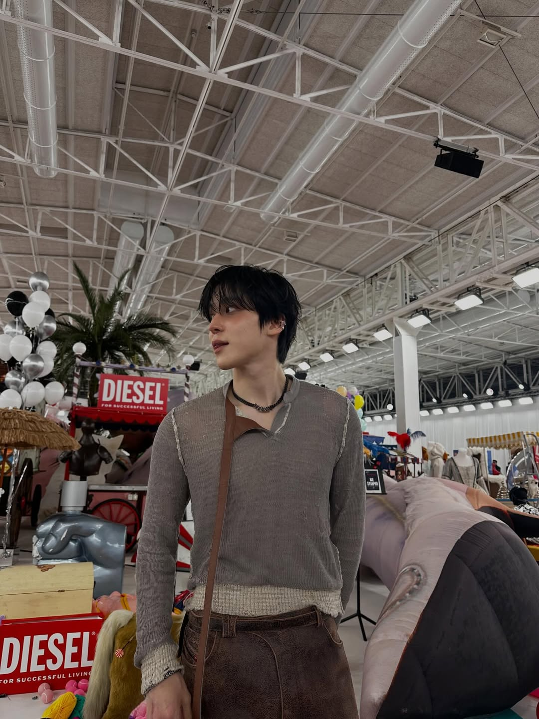 Yunho at the Diesel Show in Milan - 25 Feb 2026