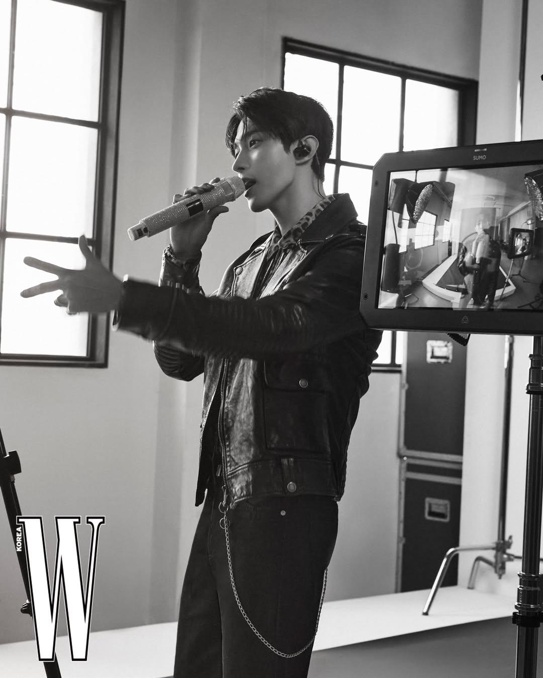 DK in the Rockstar Shoot for W Magazine