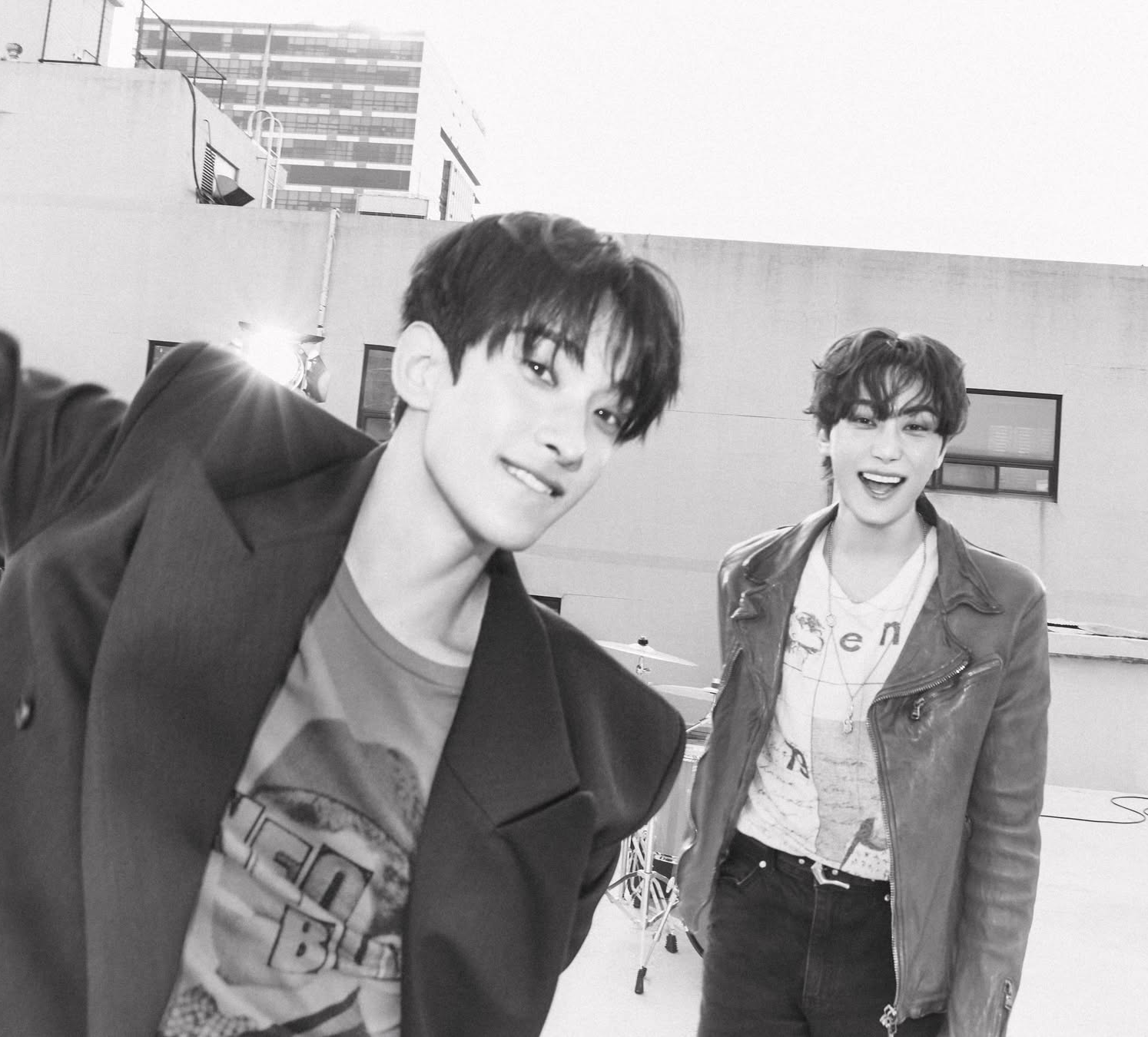 DK and Seungkwan - W Korea Shoot