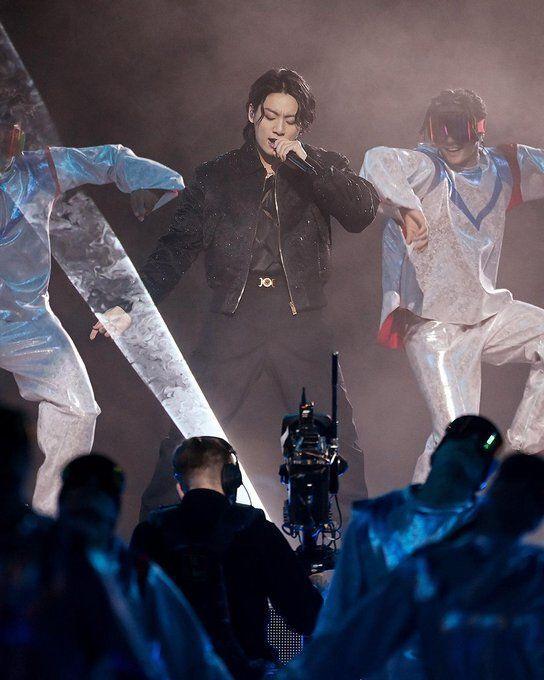 JK at the FIFA World Cup Opening Event in 2022