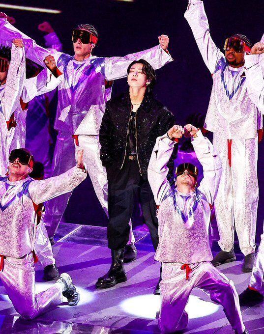 JK at the FIFA World Cup Opening Event in 2022