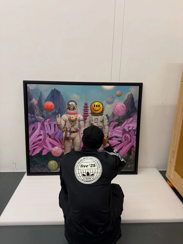 Mingyu goes to the gallery - Instagram Update