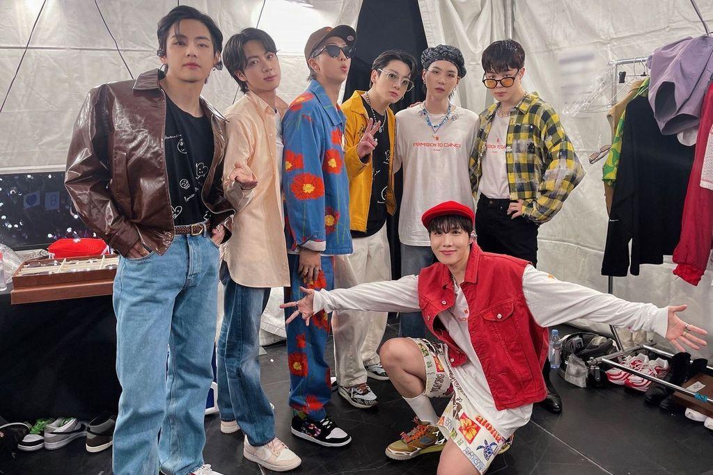 Backstage at PTD in LA - April 2022