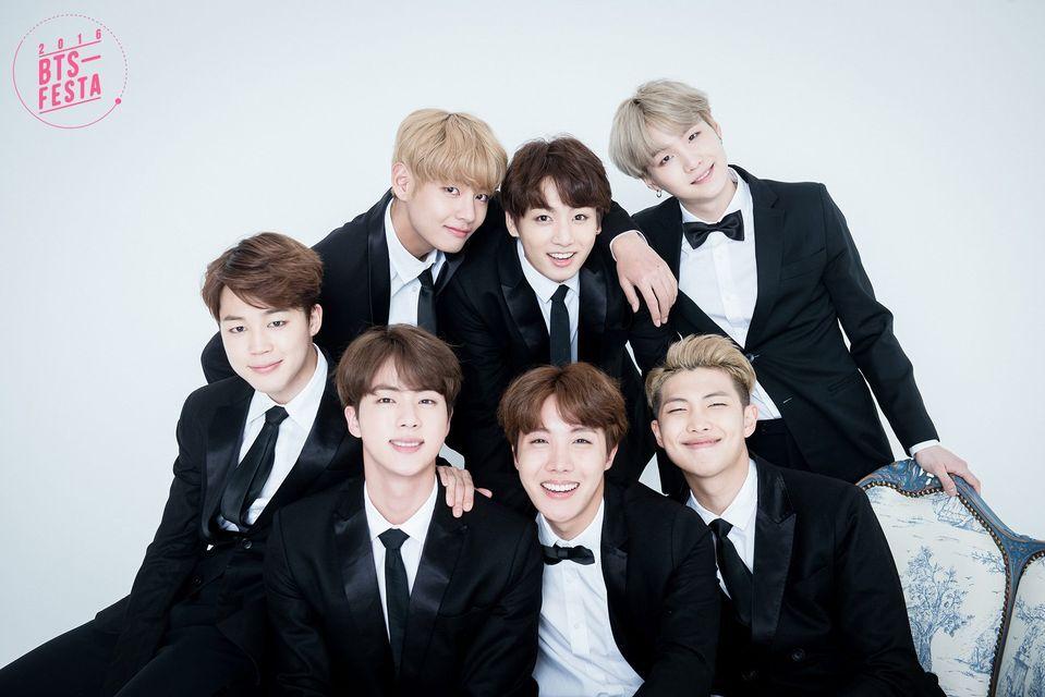 BTS Group Photo - Festa 2016