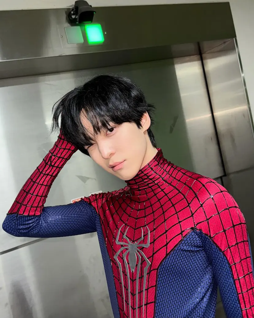 Spiderman aka Yunho!