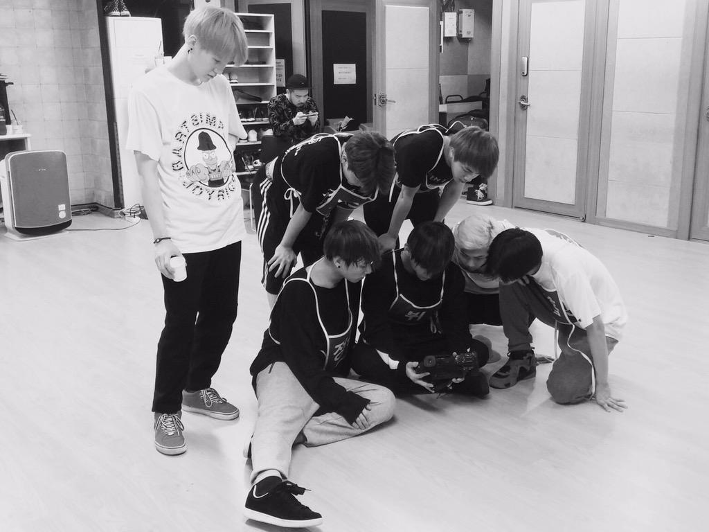 BTS in the Practice Room - I Need You Comeback - 28 April 2015