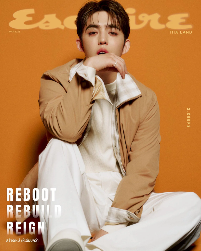 S.Coups for Esquire Thailand - May Cover